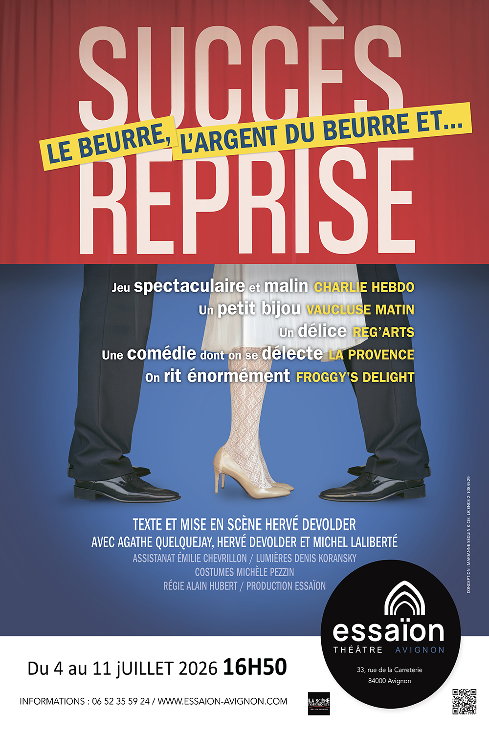 Succès Reprise - Le Beurre, l'argent du beurre et…